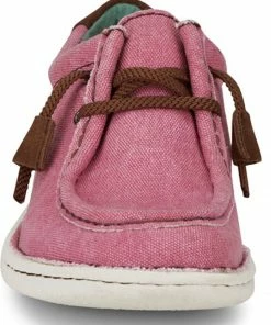 Justin Women's Hazer Lace-Up Casual Shoes - Moc Toe Pink 13 Justin Women's Hazer Lace-Up Casual Shoes - Moc Toe Pink -Justin Shop 2000359249 650 P4