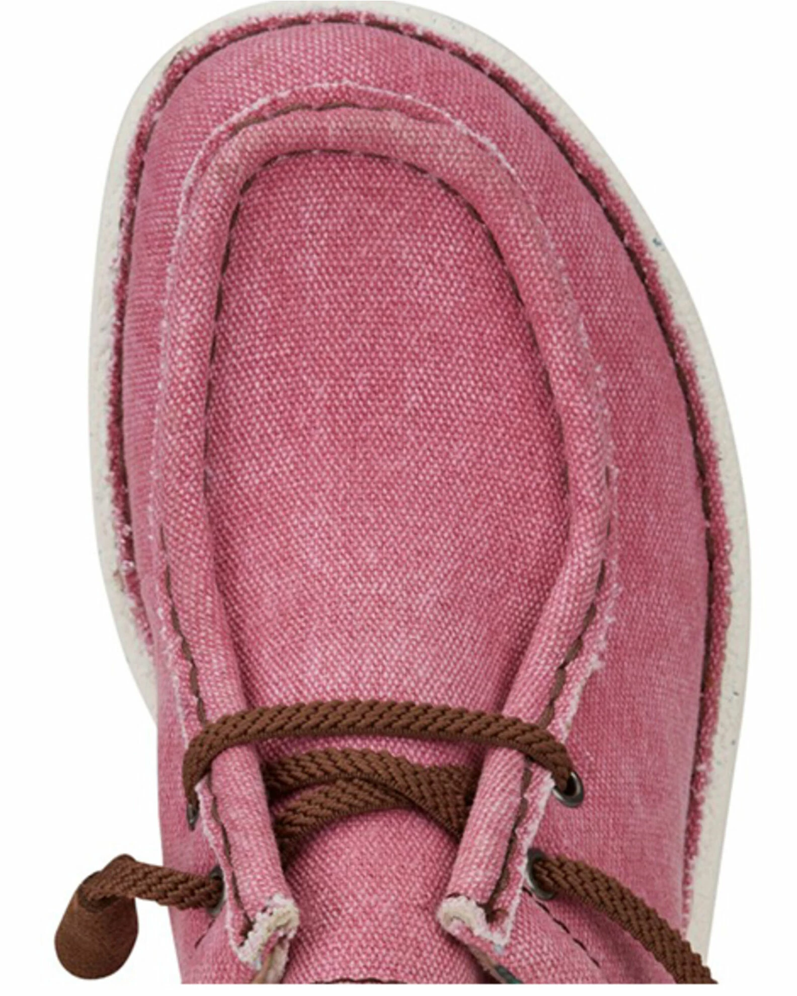 Justin Women's Hazer Lace-Up Casual Shoes - Moc Toe Pink 8 Justin Women's Hazer Lace-Up Casual Shoes - Moc Toe Pink - Image 6