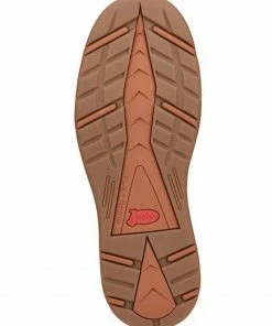 Justin Men's Rush Waterproof 6" Lace Up Nano Comp Wedge Work Boots - Moc Toe  -Justin Shop 2000359254 200 P7