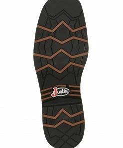 Justin Men's Stampede Bolt Soft Pull-On Western Work Boots - Square Toe 15 Justin Men's Stampede Bolt Soft Pull-On Western Work Boots - Square Toe -Justin Shop 2000359659 202 P7