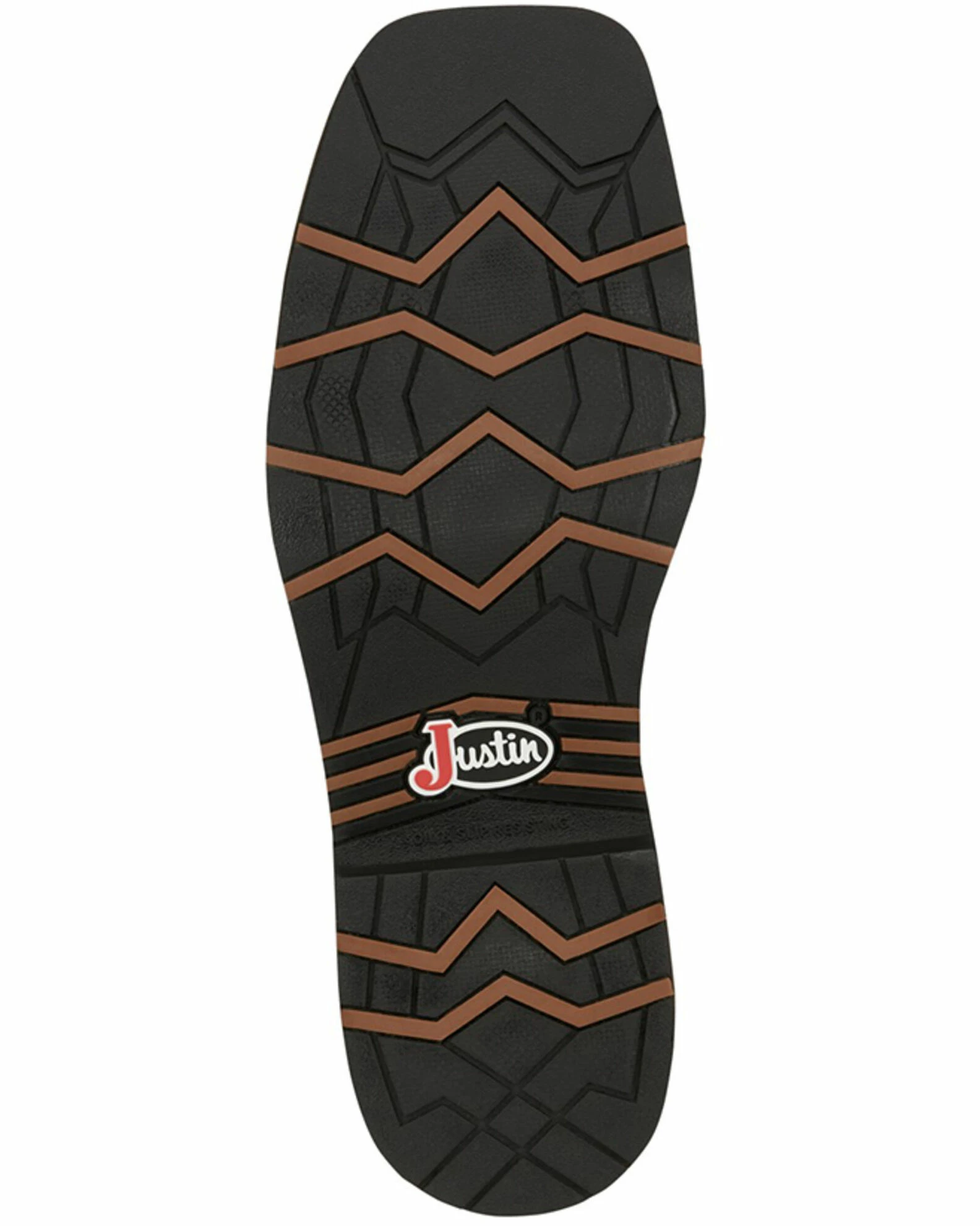 Justin Men's Stampede Bolt Soft Pull-On Western Work Boots - Square Toe 9 Justin Men's Stampede Bolt Soft Pull-On Western Work Boots - Square Toe - Image 7