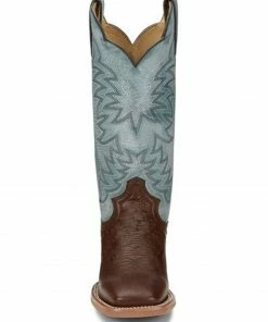 Justin Women's Ralston Exotic Smooth Ostrich Skin Western Boots - Square Toe 11 Justin Women's Ralston Exotic Smooth Ostrich Skin Western Boots - Square Toe -Justin Shop 2000361395 240 P4