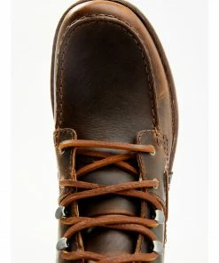 Justin Men's Hazer Brown Casual Lace-Up Lacer Shoe - Moc Toe  -Justin Shop 2000361413 200 P6
