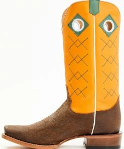 Justin Men's Billet Cowhide Leather Western Boots - Square Toe 11 Justin Men's Billet Cowhide Leather Western Boots - Square Toe -Justin Shop 2000361415 800 P3