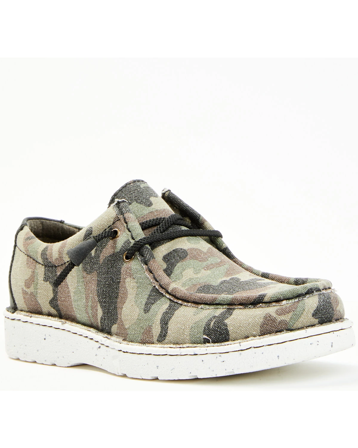 Justin Men's Hazer Camo Print Casual Lace-Up Slip On Shoes - Moc Toe Camouflage 10 Justin Men's Hazer Camo Print Casual Lace-Up Slip On Shoes - Moc Toe Camouflage - Image 8