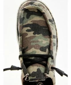 Justin Men's Hazer Camo Print Casual Lace-Up Slip On Shoes - Moc Toe Camouflage 15 Justin Men's Hazer Camo Print Casual Lace-Up Slip On Shoes - Moc Toe Camouflage -Justin Shop 2000361419 340 P6