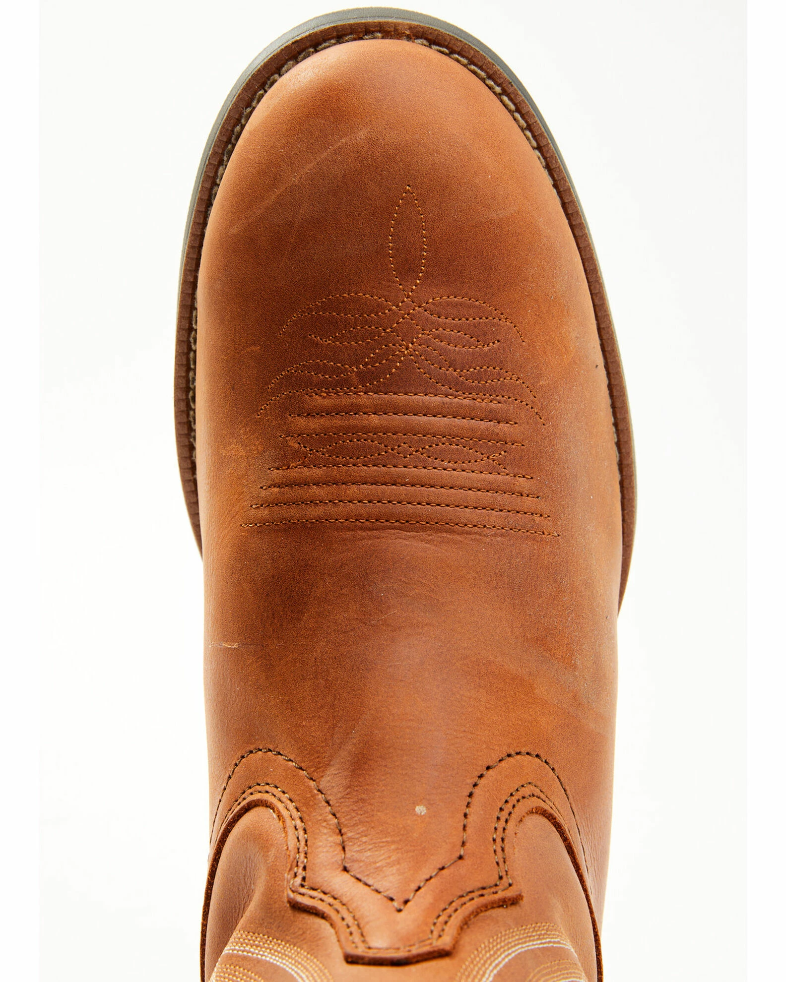 Justin Men's Rendon Sorrell Western Boots - Round Toe 8 Justin Men's Rendon Sorrell Western Boots - Round Toe - Image 6