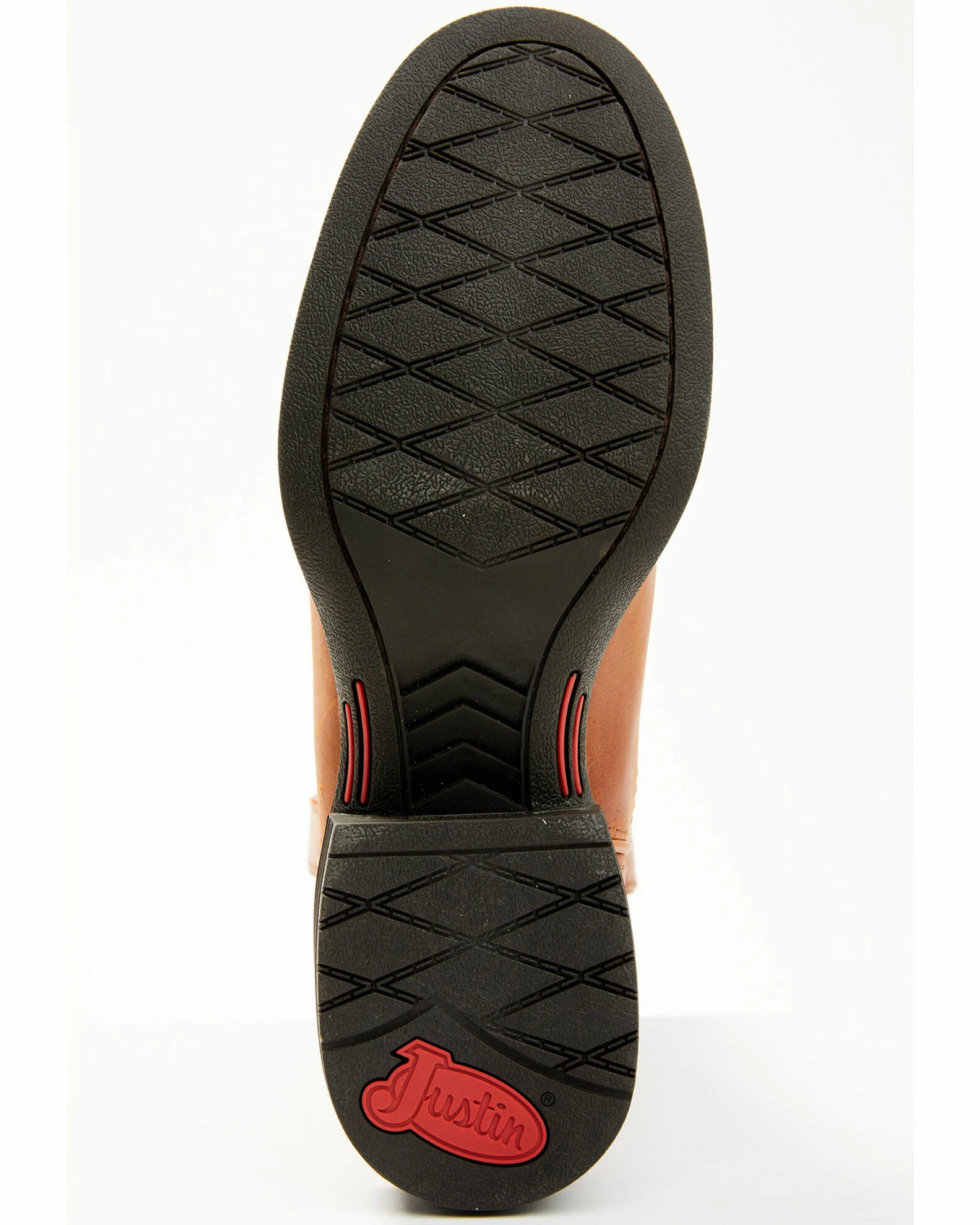 Justin Men's Rendon Sorrell Western Boots - Round Toe 9 Justin Men's Rendon Sorrell Western Boots - Round Toe - Image 7