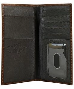 Justin Men's Brown Serape Logo Rodeo Wallet 6 Justin Men's Brown Serape Logo Rodeo Wallet -Justin Shop 2000363696 200 P2