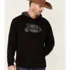 Justin Wohali Men's Charleston Fleece Hooded Sweatshirt Black -Justin Shop 2000363836 001 P1