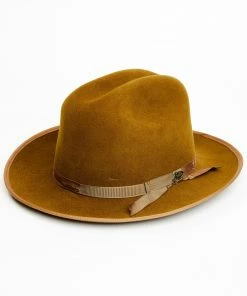 Justin Men's 6X Statesman Bent Rail Fur Felt Western Hat