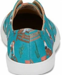 Reba By Justin Women's Alice Cowgirl Print Casual Slip-On Shoe Turquoise 13 Reba By Justin Women's Alice Cowgirl Print Casual Slip-On Shoe Turquoise -Justin Shop 2000369049 440 P5