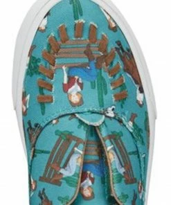 Reba By Justin Women's Alice Cowgirl Print Casual Slip-On Shoe Turquoise 14 Reba By Justin Women's Alice Cowgirl Print Casual Slip-On Shoe Turquoise -Justin Shop 2000369049 440 P6