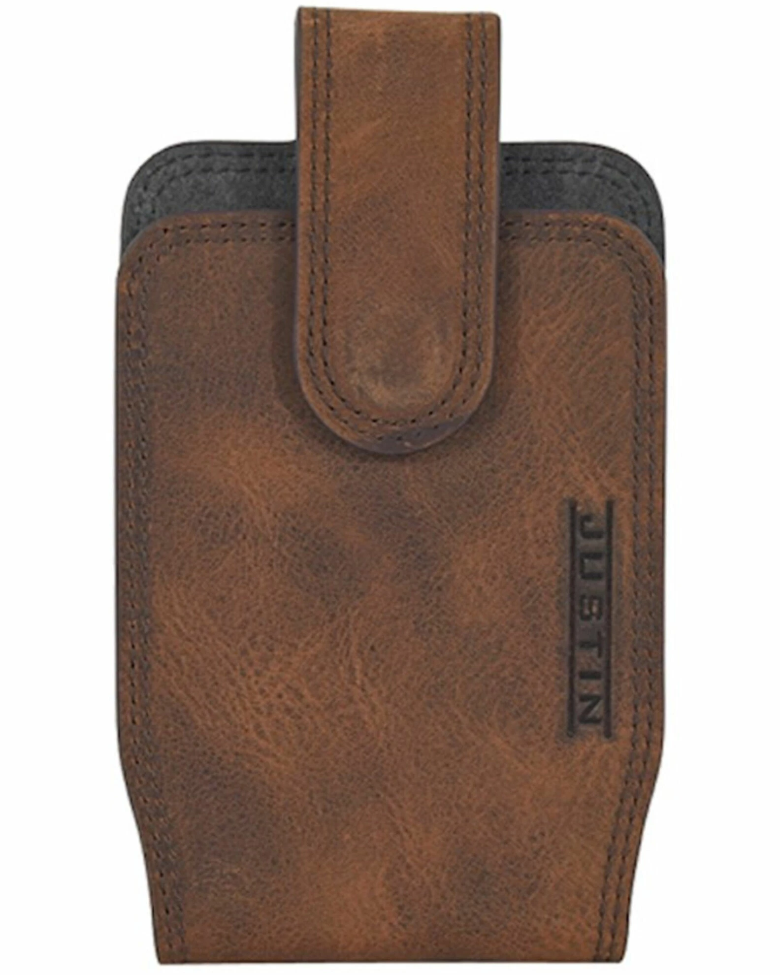 Justin Men's Leather Phone Holster 3 Justin Men's Leather Phone Holster