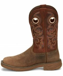 Justin Men's Rush Western Boots - Broad Square Toe 11 Justin Men's Rush Western Boots - Broad Square Toe -Justin Shop 2000375889 280 P3