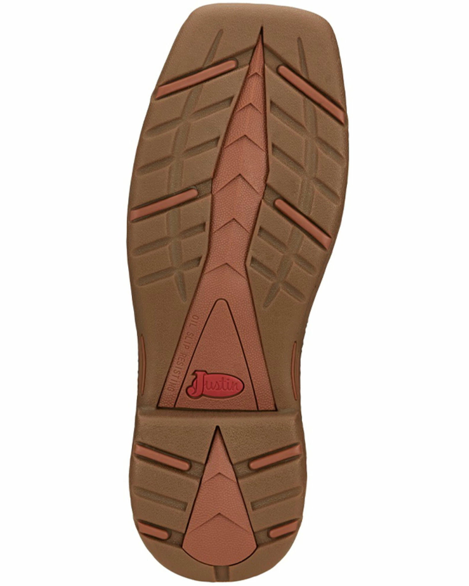 Justin Men's Rush Western Boots - Broad Square Toe 9 Justin Men's Rush Western Boots - Broad Square Toe - Image 7