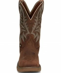 Justin Men's Rush Short Base Performance Western Boots - Wide Square Toe 12 Justin Men's Rush Short Base Performance Western Boots - Wide Square Toe -Justin Shop 2000379350 200 P4