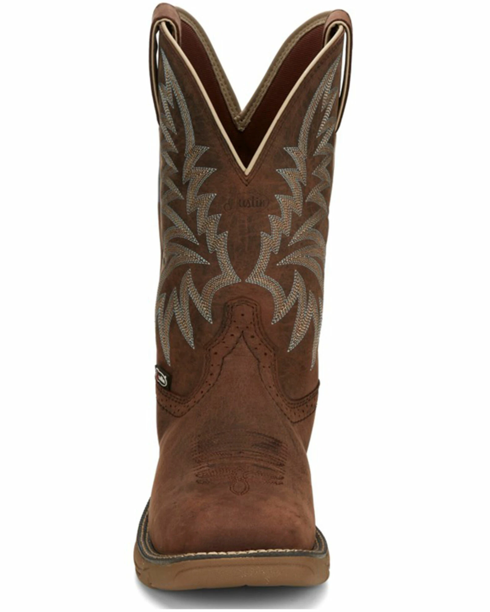 Justin Men's Rush Short Base Performance Western Boots - Wide Square Toe 6 Justin Men's Rush Short Base Performance Western Boots - Wide Square Toe - Image 4