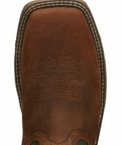 Justin Men's Rush Short Base Performance Western Boots - Wide Square Toe  -Justin Shop 2000379351 200 P6